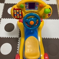 英語で話す＆歌う　室内乗り物おもちゃ