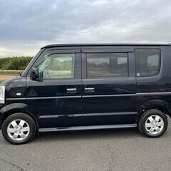 【一時受付終了】エブリイワゴン  DA64W 4WD  PZターボ 車検令和6年1月 禁煙車 12月上旬までの出品ですの画像