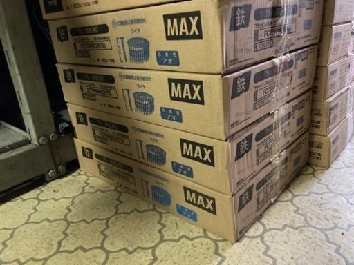 【4箱】マックス FC75W8 CN75 ワイヤ連結釘 10巻 MAX