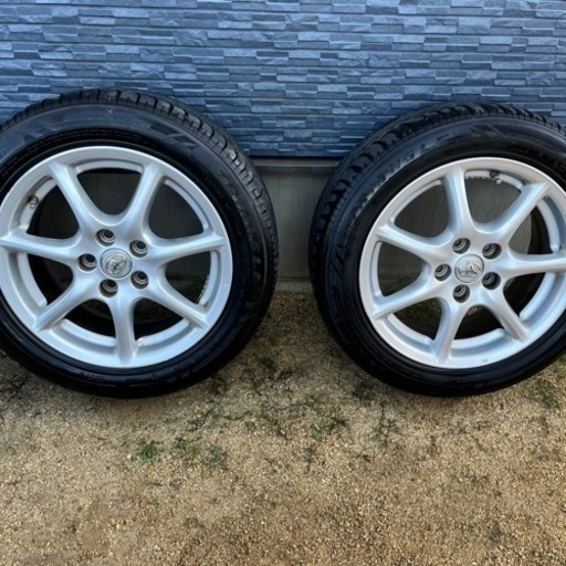 2シーズンのみ使用‼︎エスティマ純正❓TRIANGLE215/55R17 売り切り