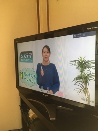 SHARP 32型　テレビ　2010年製　取りに来てくれる方。