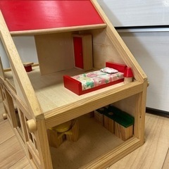 マザーグースの森　木のお家＆家具セットの画像