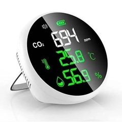 高精度 CO2 測定器 二酸化炭素濃度計測器 NDIR方式 co...