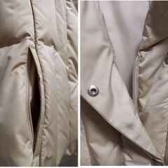 ダウンジャケット  SANYO  ｵﾌﾎﾜｲﾄ  ダウン80％    ★おまけ（優待券)付き　の画像