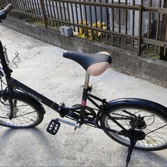 【取引決定】折りたたみ自転車 ジャンク