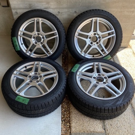 スタッドレス付ベンツWSPITALYアルミホイール245/40R17