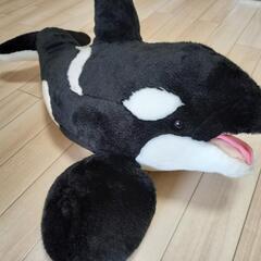 シャチ　特大ぬいぐるみ