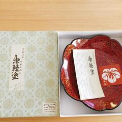 高級漆器　津軽塗　花鉢の画像