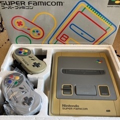 任天堂スーパーファミコン本体一式＋ソフト１個