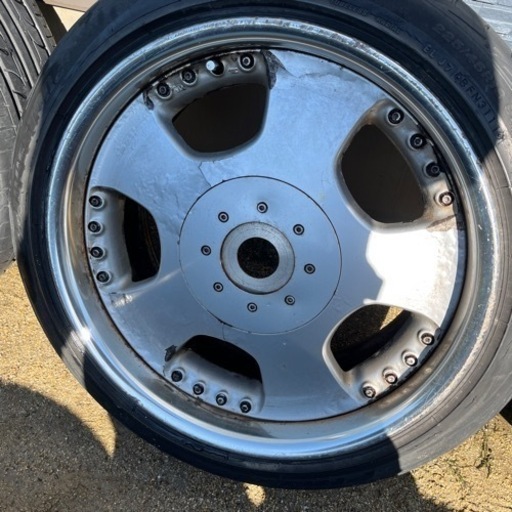 【ご成約ありがとうございました(*˘︶˘*).｡.:*♡⠀】WORK？225/45R18 アルミホイールセット‼︎
