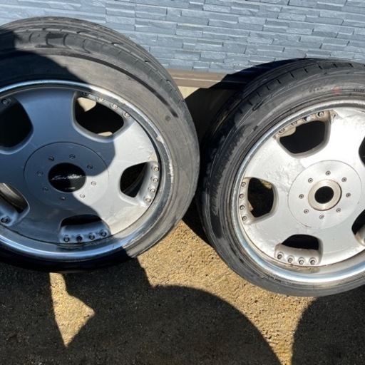 【ご成約ありがとうございました(*˘︶˘*).｡.:*♡⠀】WORK？225/45R18 アルミホイールセット‼︎