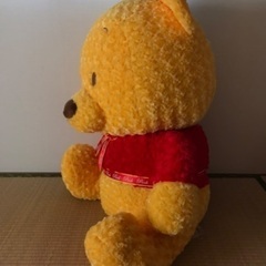 プーさん特大ぬいぐるみの画像