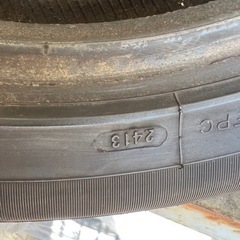 履き潰し用　スタッドレスタイヤ　225/55r17 の画像