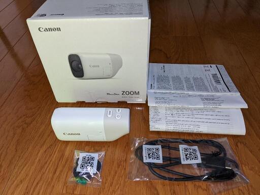 キヤノン　[新品未使用！]CANON　望遠鏡型カメラ　ＰｏｗｅｒＳｈｏｔ　ＺＯＯＭ
