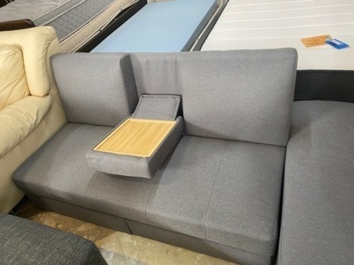 オットマン付き　ソファーベッド　リサイクルショップ宮崎屋住吉店R4.11.3