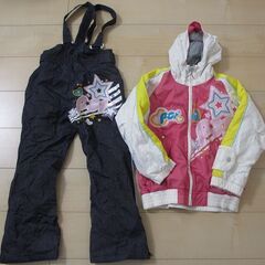【取引完了】子供用のスキーウェア　上下セット