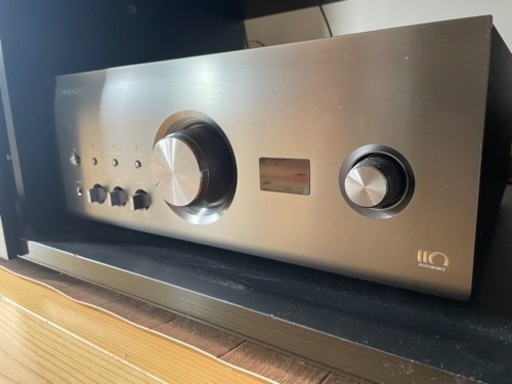 美品 Denon 110周年記念モデル プリメインアンプ PMA-A110GS 268,000円