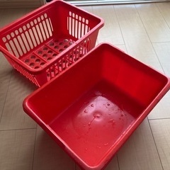 食器入れ　水切り付きの画像