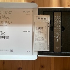 美品 Denon 110周年記念モデル プリメインアンプ PMA-A110GSの画像