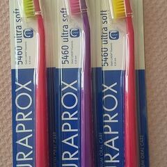 新品：クラプロックス歯ブラシ3本セット①5460ultra soft