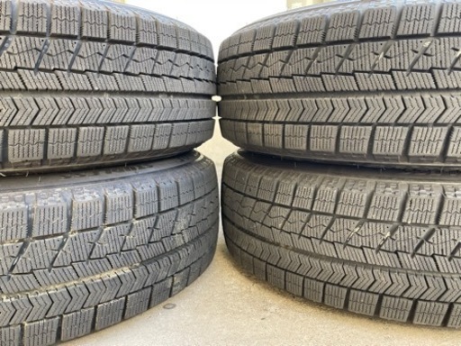 美品セット！165/65R14ブリヂストンVRX19年製スタッドレス+アルミ4本セット！パッソ、ルーミー、タンク等