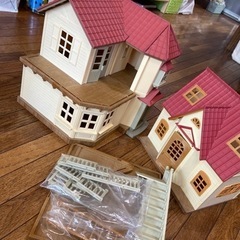 シルバニア 赤い屋根の大きなお家 の画像