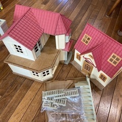 シルバニア 赤い屋根の大きなお家 の画像