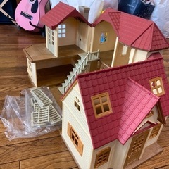 シルバニア 赤い屋根の大きなお家 の画像