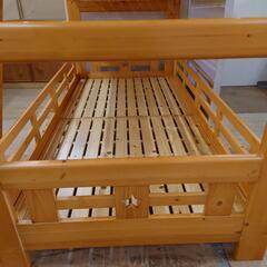 【愛品倶楽部柏店】木製2段ベッドの画像