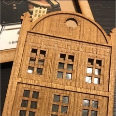 台湾大稻埕|木製|レイザー|カード入れの画像