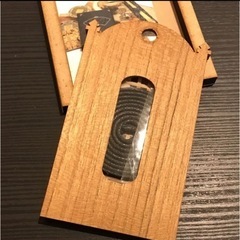 台湾大稻埕|木製|レイザー|カード入れの画像