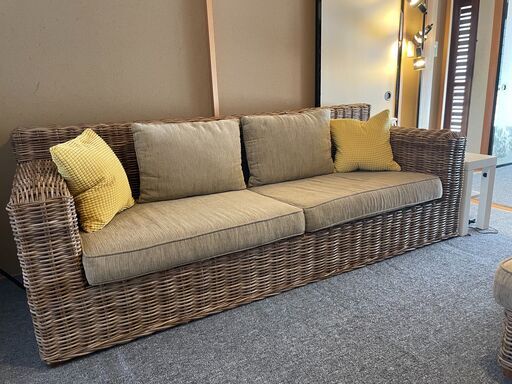 CORIGGE MARKETラタン（クブ材）ソファセット