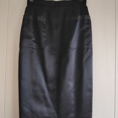 CHANELシルクペンシルスカート【サイズ40】