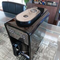 コーヒーメーカー ミル付き  3回使用の画像