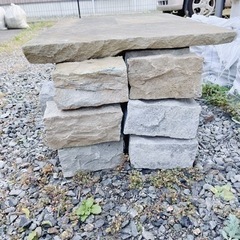 ヨーロッパの庭石の画像