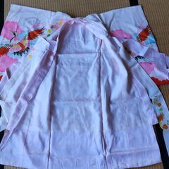 お宮参り用の着物(女の子用)の画像