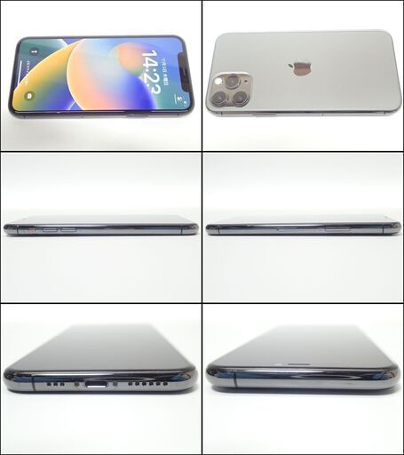 D432 Apple iPhone11pro 64GB スペースグレー au○