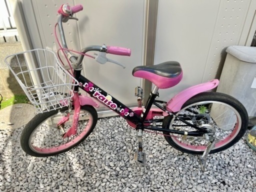 お取引中・補助輪付き！子供用自転車 18インチ