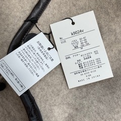 GRL パイピングノーカラーコートの画像