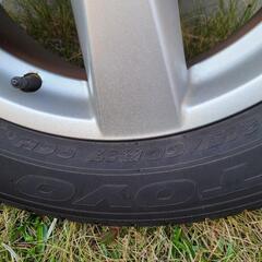 日産 エクストレイル純正 アルミホイール＆タイヤ ４本SET(中古)の画像