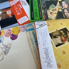 レコード4点盛り
