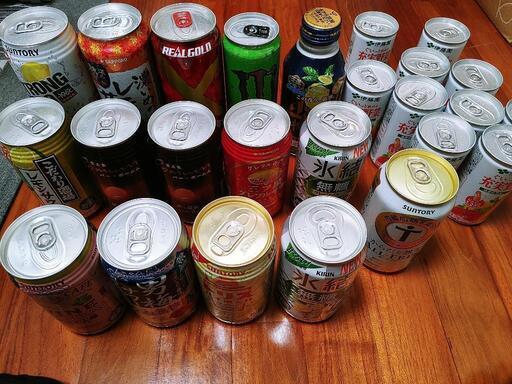 酎ハイ、エナジードリンク、野菜ジュースなど