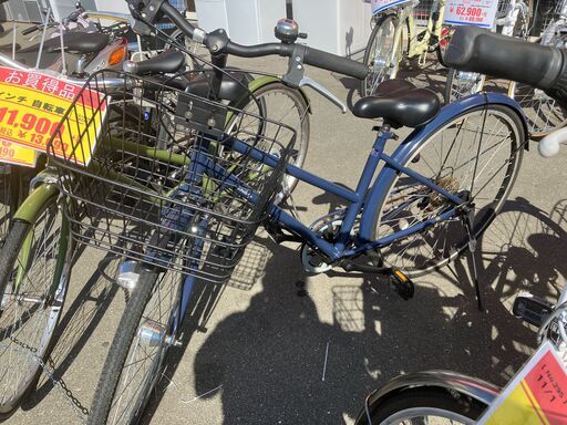 27インチ 自転車 シティサイクル No.303● ※現金、クレジット、スマホ決済対応※