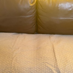 【敷シート付き】2、3人掛けソファの画像