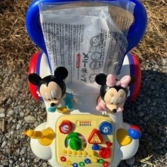 アイデス 歩行器 手押し車 ディズニー ミッキー ミニー あっち...