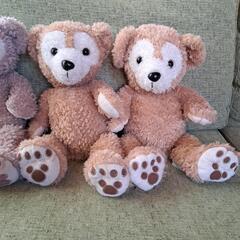 ダッフィー　ぬいぐるみ　２体セットで