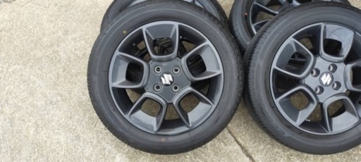 新車外し　スズキ純正16インチ アルミタイヤセット