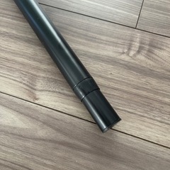【交渉中】IKEAカーテンロッド　カーテンポール　黒　ブラックの画像