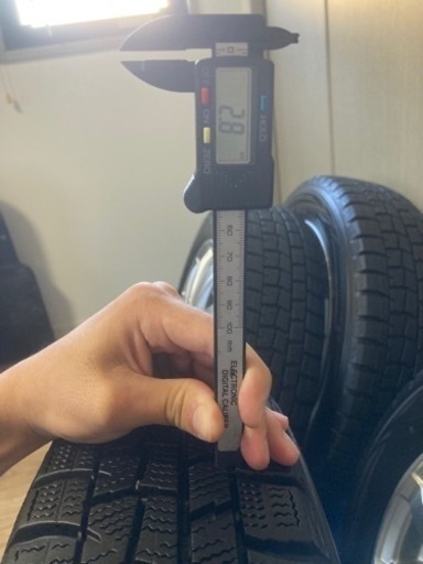スタッドレスタイヤ　アルミホイール4本セット　155/65R14/75Q NBOXなどに