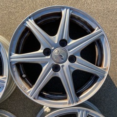 スタッドレス 用に　ウェッズ　14インチ  5.5J  4穴　PCD100の画像